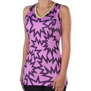 💠NIKE PRO Drifit Kapow Tank Top Vneck Sleeveless Active Fitted Sporty Athletic